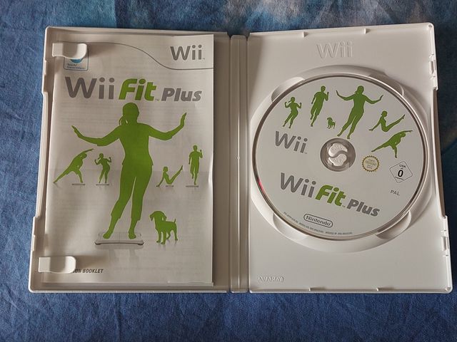 wii fit plus con balance board
