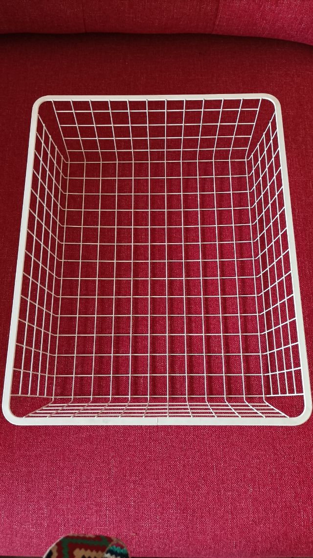 cesta para armarios multiusos metálica