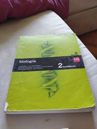 Libro segundo de bachillerato BIOLOGIA