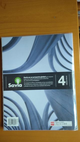 Libro valores Eticos 4 Eso Savia