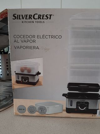 Cocina al Vapor Vaporera Silver Crest