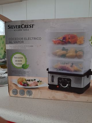 Cocina al Vapor Vaporera Silver Crest