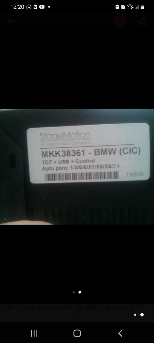 Módulo Fiscube  bmw CIC