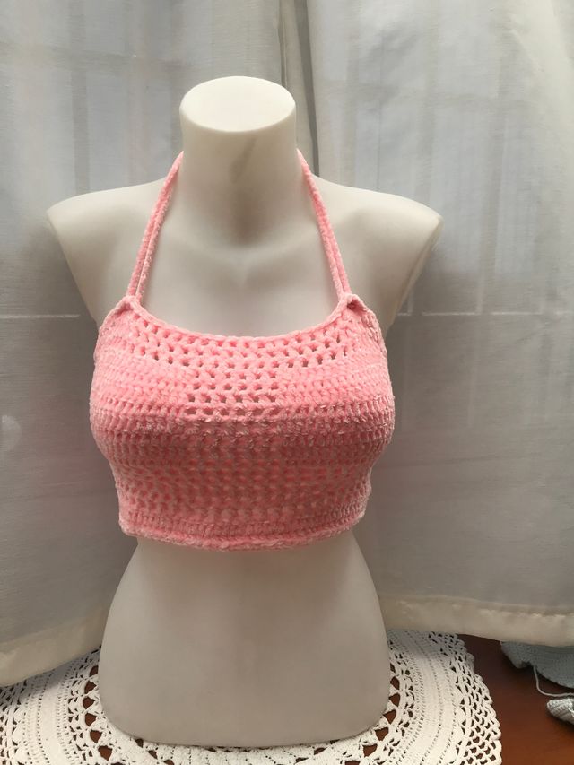 Top de crochet