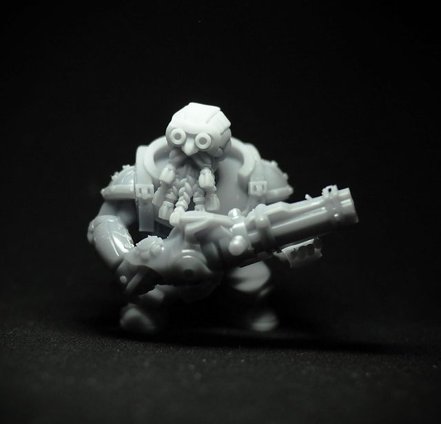 enanos estilo steampunk 3D