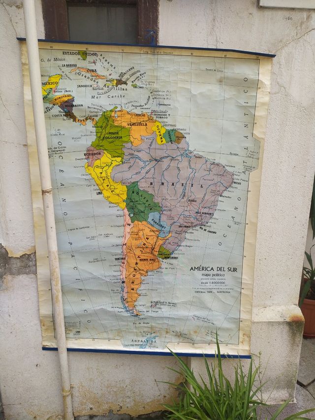mapa escolar años 70