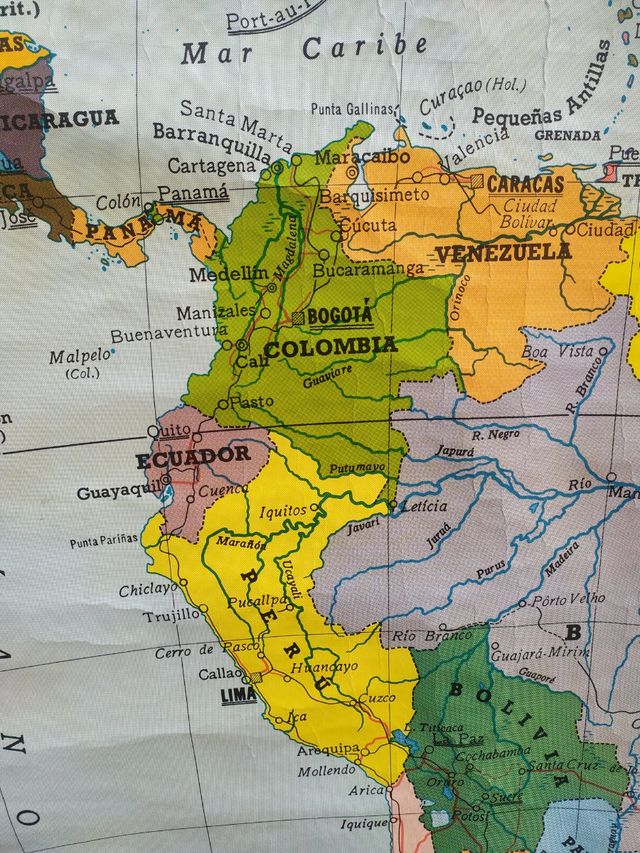 mapa escolar años 70