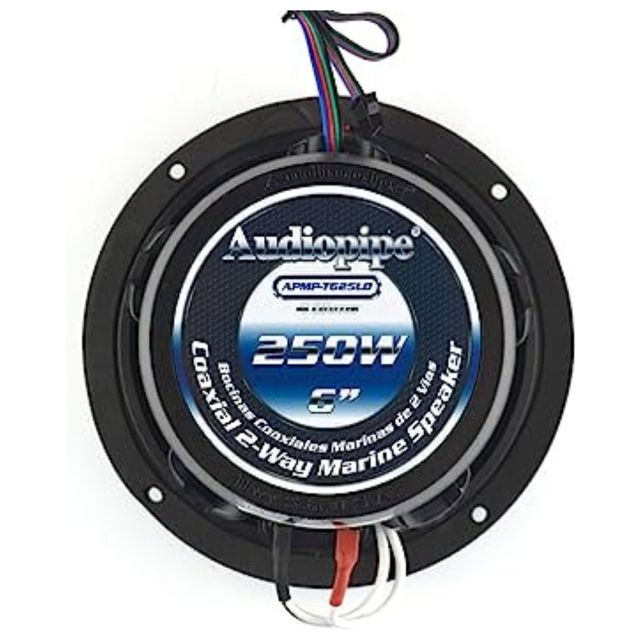 Altavoces marino coaxial de 2 vías 250W Audio Pipe