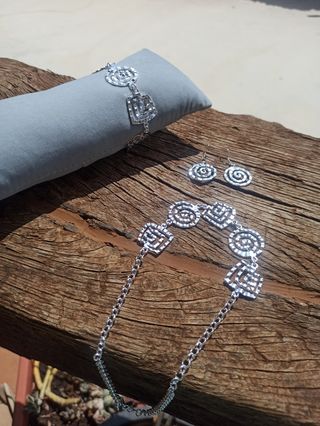 Conjunto de plata