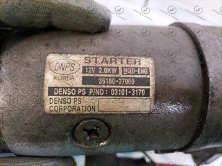 3610027000 MOTOR ARRANQUE HYUNDAI SANTA FÉ I (SM)