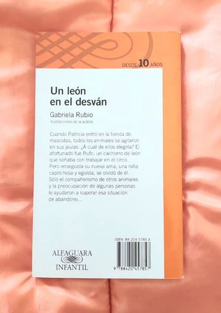 Un león en el desván Gabriela Rubio