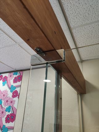 Puerta cristal para tienda