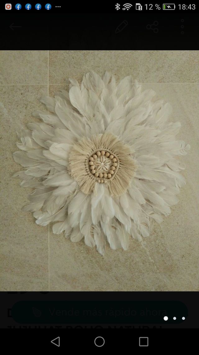 Preciosa decoración boho jujuhat