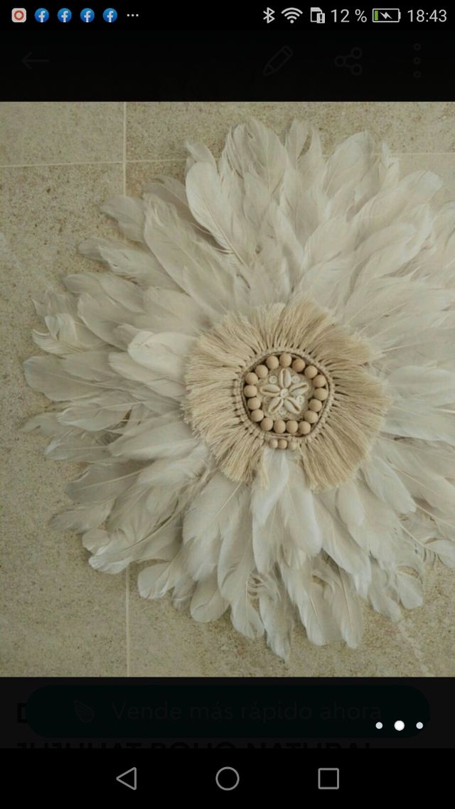 Preciosa decoración boho jujuhat