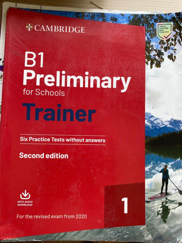 B1 Preliminary for Schools Trainer