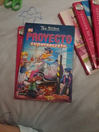 Pack de libros de Tea Stilton libro juvenil.