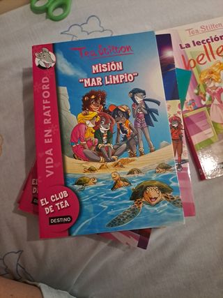 Pack de libros de Tea Stilton libro juvenil.