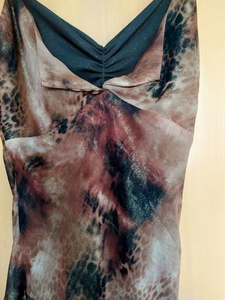 vestido y foulard 