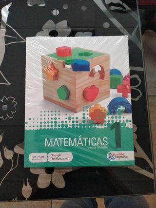 libro de matemáticas 1 primaria