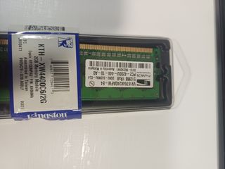 2 Memorias RAM Kingston para Ordenadores