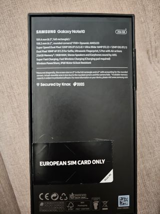 Samsung Galaxy note 10