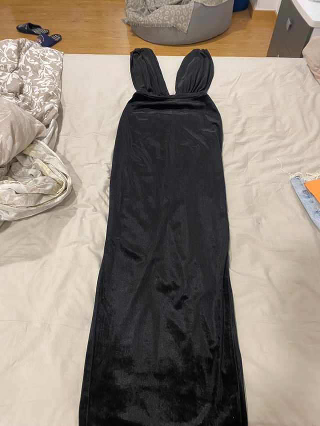 Vestido asos terciopelo