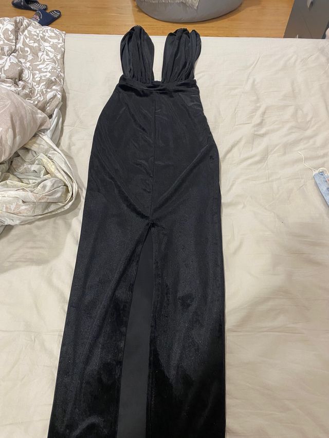 Vestido asos terciopelo