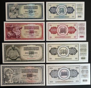 BILLETES DE YUGOSLAVIA - 2   S/C