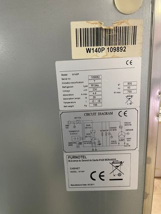 armario refrigerado positivo