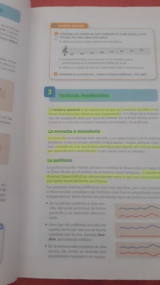 LIBRO MÚSICA 3° ESO  9788468019703