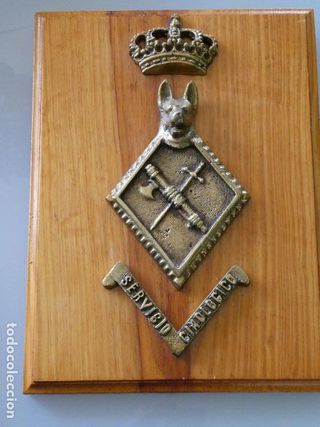 GRAN METOPA MILITAR GUARDIA CIVIL. SERVICIO CINOLÓ