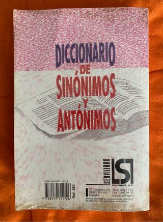 Sinónimos y Antónimos