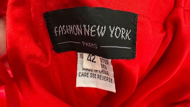 vestido de cocktail talla 42