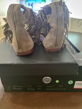 Sandalias romanas altas Ash