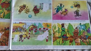 Álbum la abeja Maya 1978. Incompleto