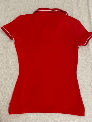 Polo TOMMY Hilfiger rojo de mujer 