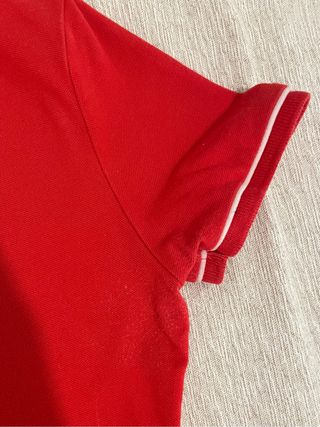 Polo TOMMY Hilfiger rojo de mujer 