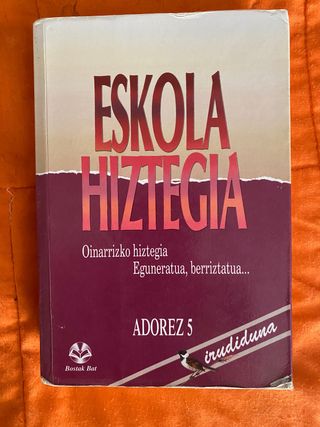 Eskola Hiztegia. ADOREZ 5