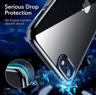 Funda móvil silicona transparente iPhone 8, SE