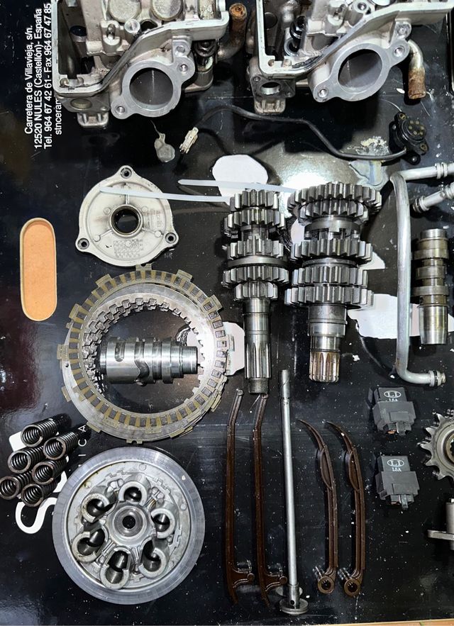 Lote Aprilia sxv 550