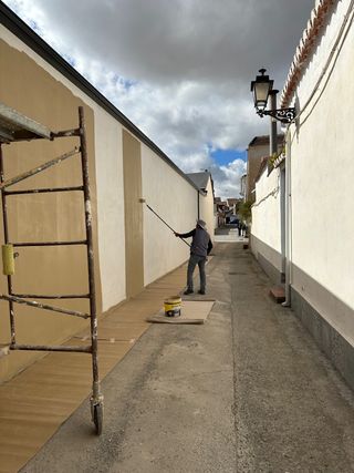 Pintado y alisado de paredes contamos con maquina