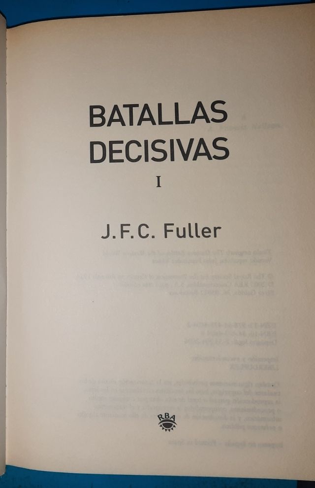 Libro Batallas decisivas