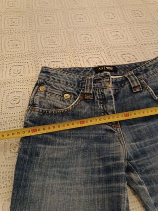 Pantalón vaquero Armani jeans recto hip hop