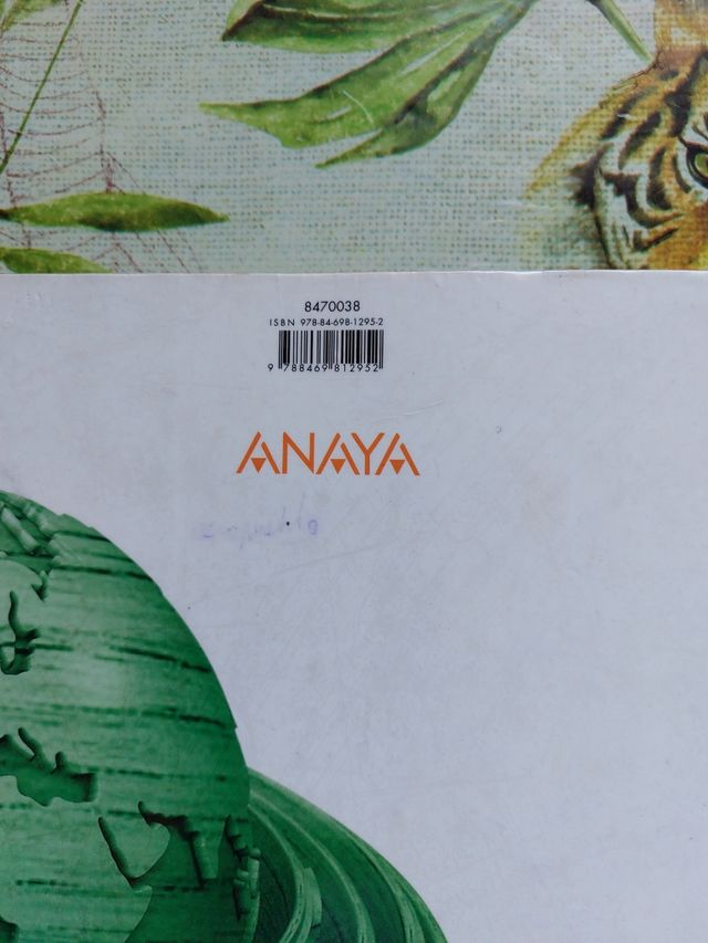 Feografia de 2 bachillerato , editorial Anaya