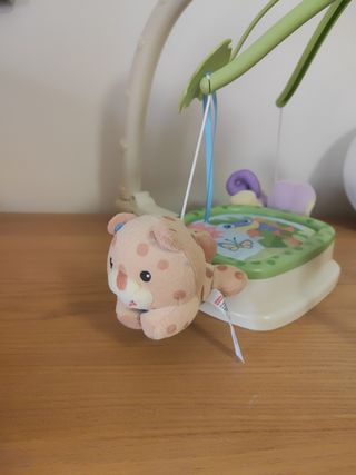 Lámpara con música para dormir al bebé