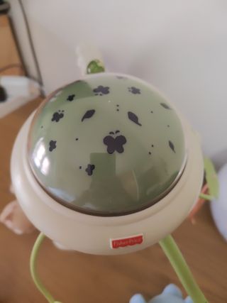 Lámpara con música para dormir al bebé