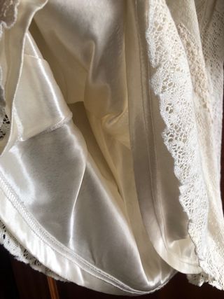Vestido o túnica encaje tipo vintage 