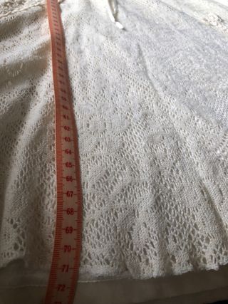 Vestido o túnica encaje tipo vintage 
