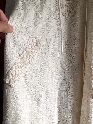 Vestido o túnica encaje tipo vintage 