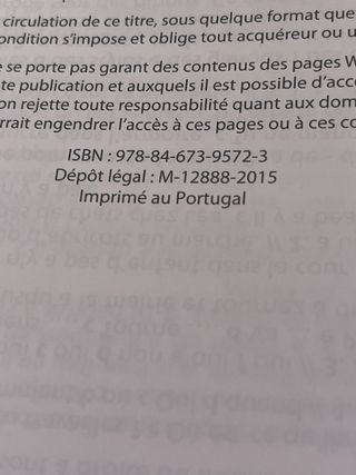 Libro de gramática de francés